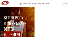 Desktop Screenshot of bbfitness.com